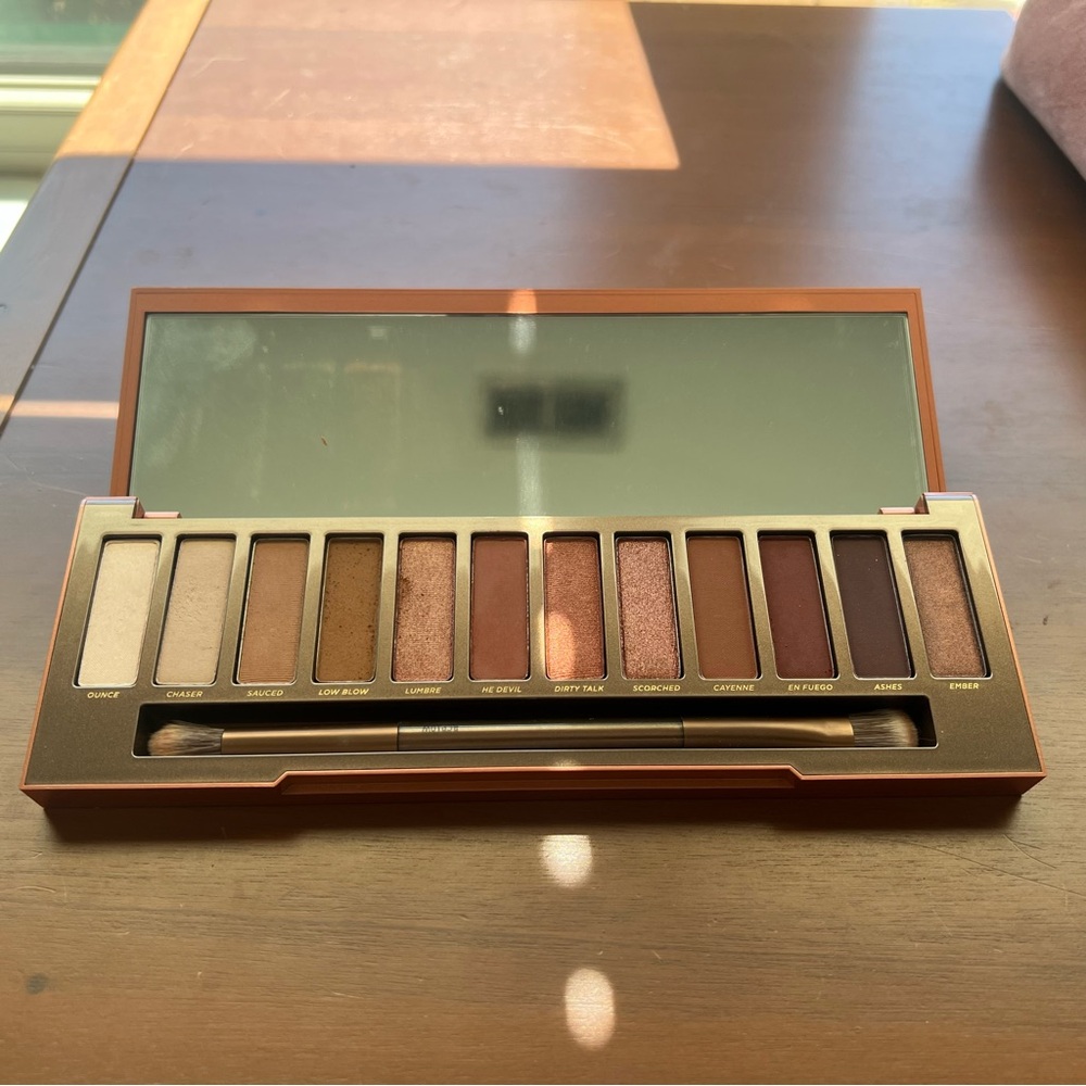 Urban Decay Naked Heat Palette with Warm Shades